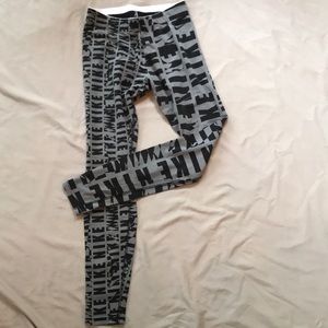 Nike logo leggings